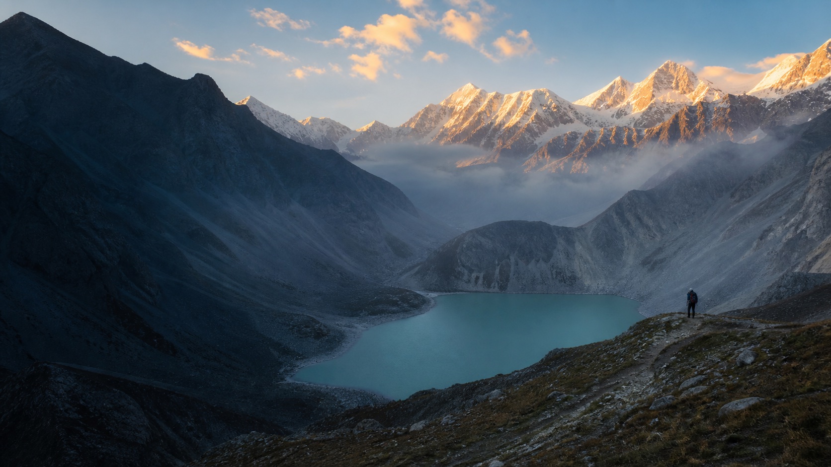 Karakoram mountain landscape — provisional editorial image